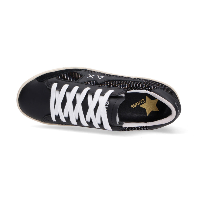 Sun68 sneaker Katy leather nera