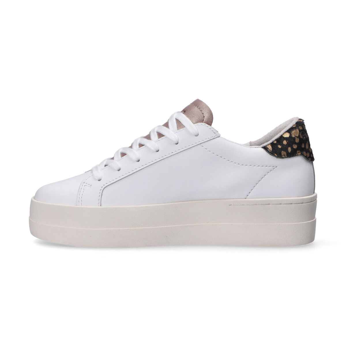 Sun68 sneaker big katy leather bianco beige