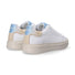 Sun68 sneaker grace teddy bianco azzurro