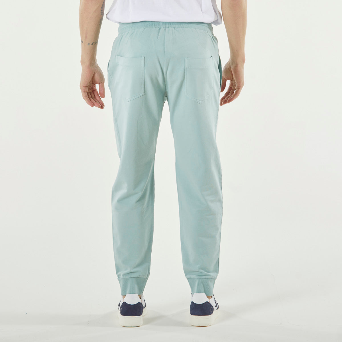 Daniele Fiesoli aqua green soft trousers